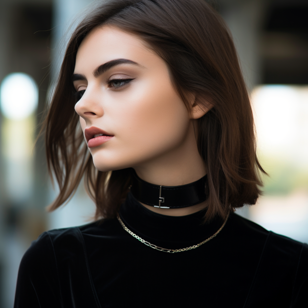 Chocker veludo
